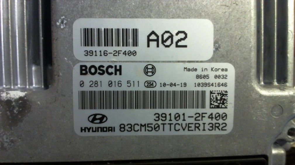 0281016511 39101-2F400 1037509512 83CM50TTCVERI3R2 EDC17CP14 HYUNDAI SANTAFE 2.2CRDI 145KW BOOT FULL.rar